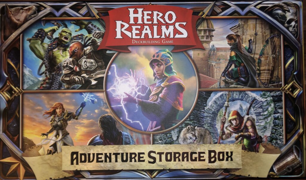 Hero Realms: Adventure Storage Box board game cover