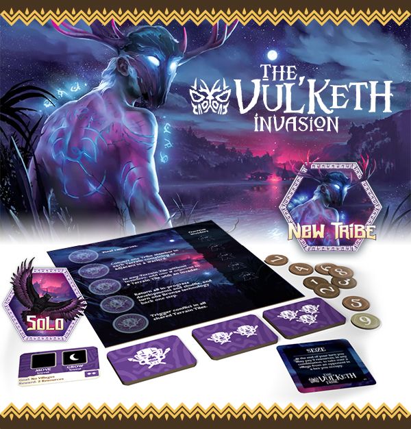 Rise of Tribes: The Vul’Keth Invasion board game cover