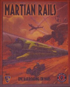 Martian Rails board game cover