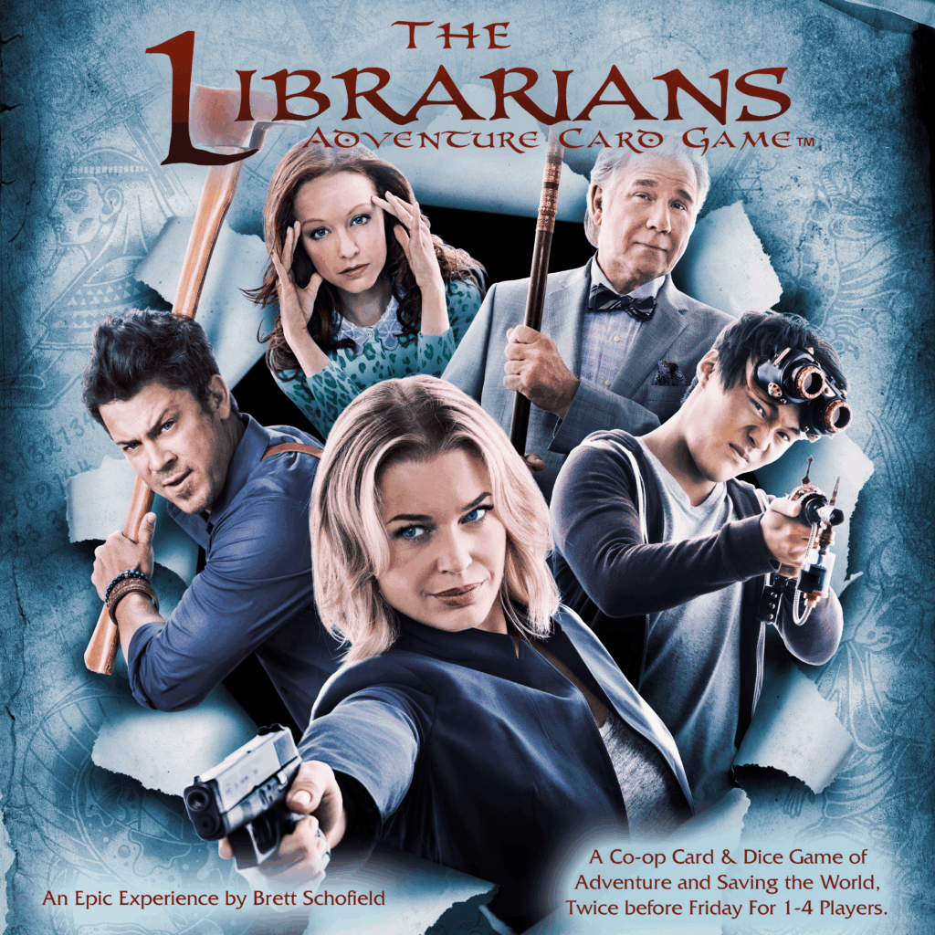 The Librarians: Adventure Card Game board game cover