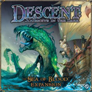 Descent: The Sea of Blood board game cover