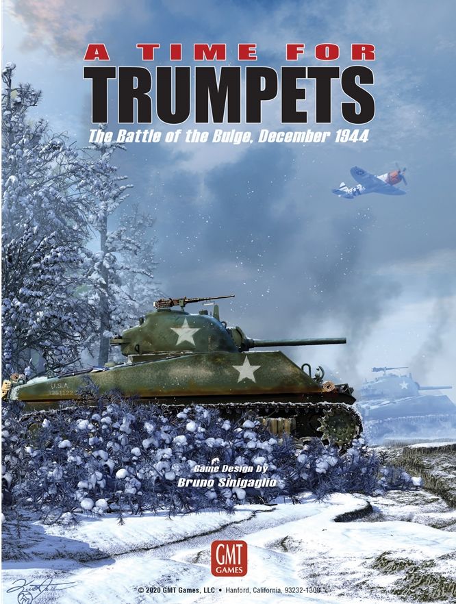 A Time for Trumpets: The Battle of the Bulge, December 1944 board game cover