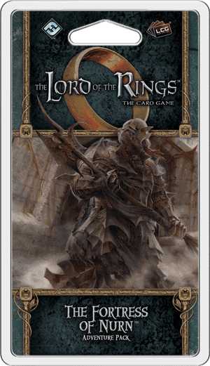 The Lord of the Rings: The Card Game – The Fortress of Nurn board game cover