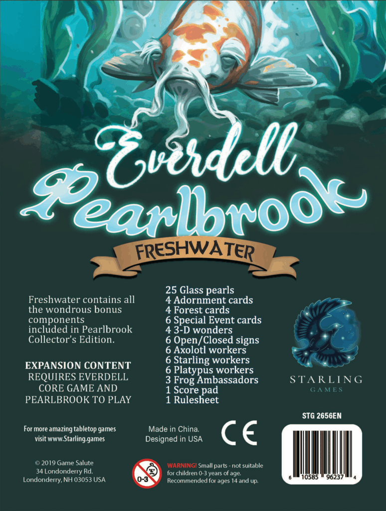 Everdell: Pearlbrook – Freshwater Pack board game cover