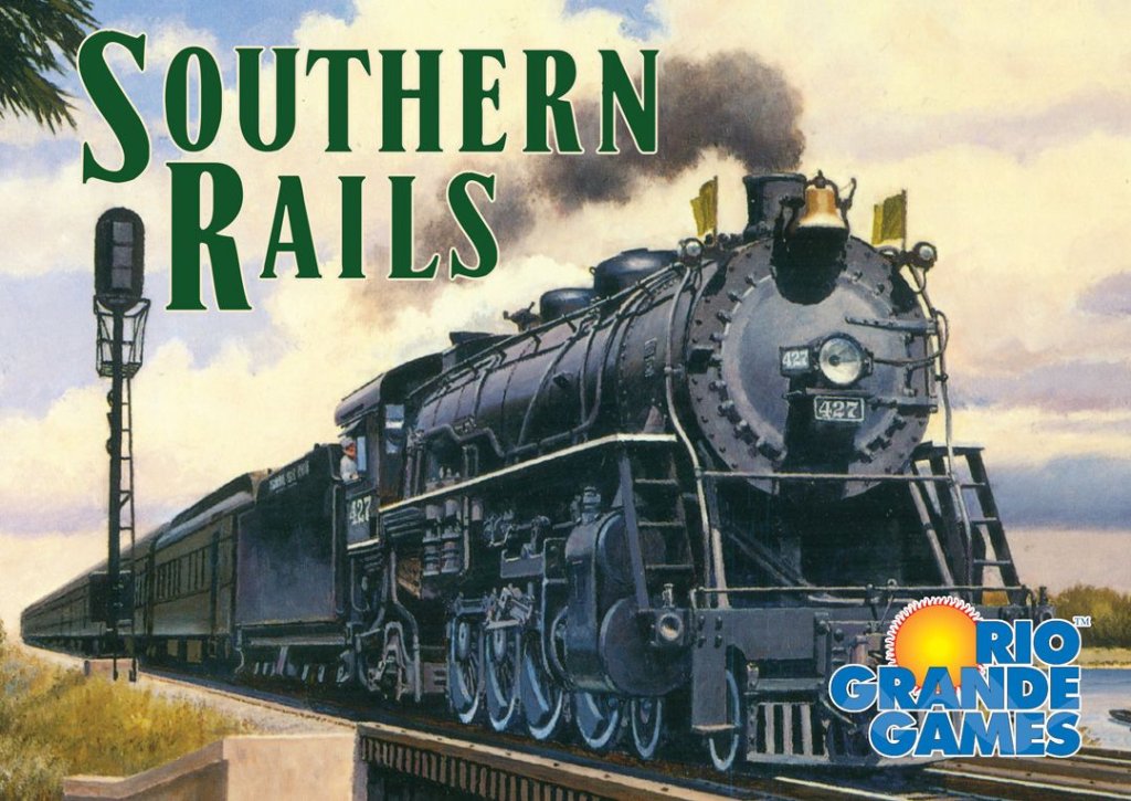 Southern Rails board game cover