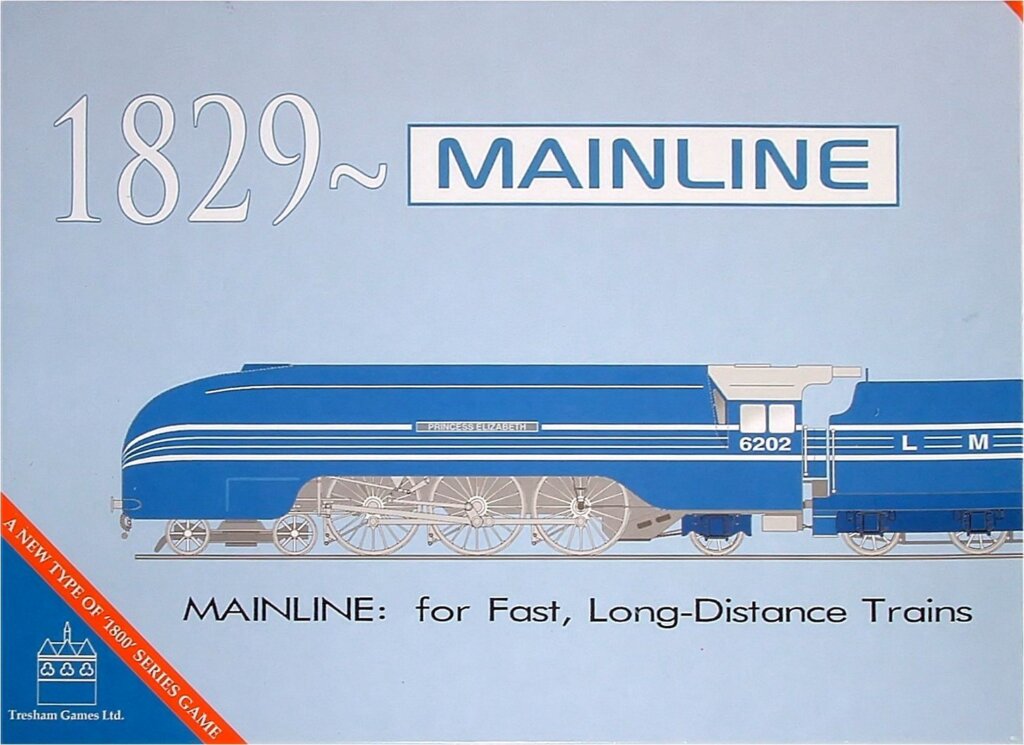 1829 Mainline board game cover