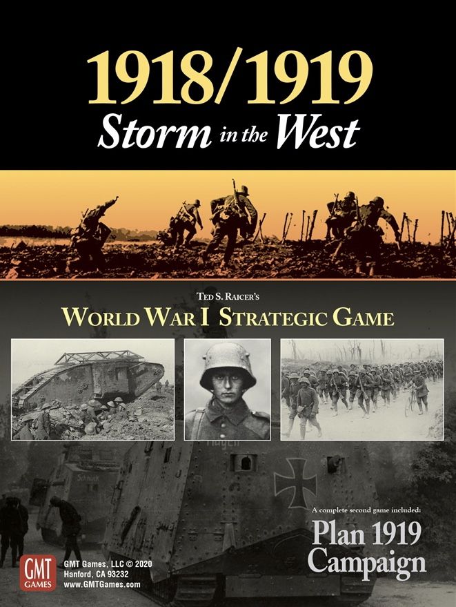 1918/1919: Storm in the West board game cover