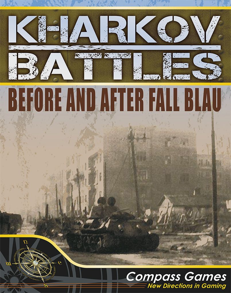 Kharkov Battles: Before & After Fall Blau board game cover