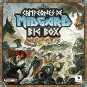 Campeones de Midgard: Big Box board game cover
