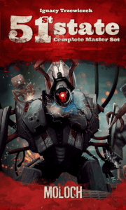 51st State: Master Set – Moloch board game cover