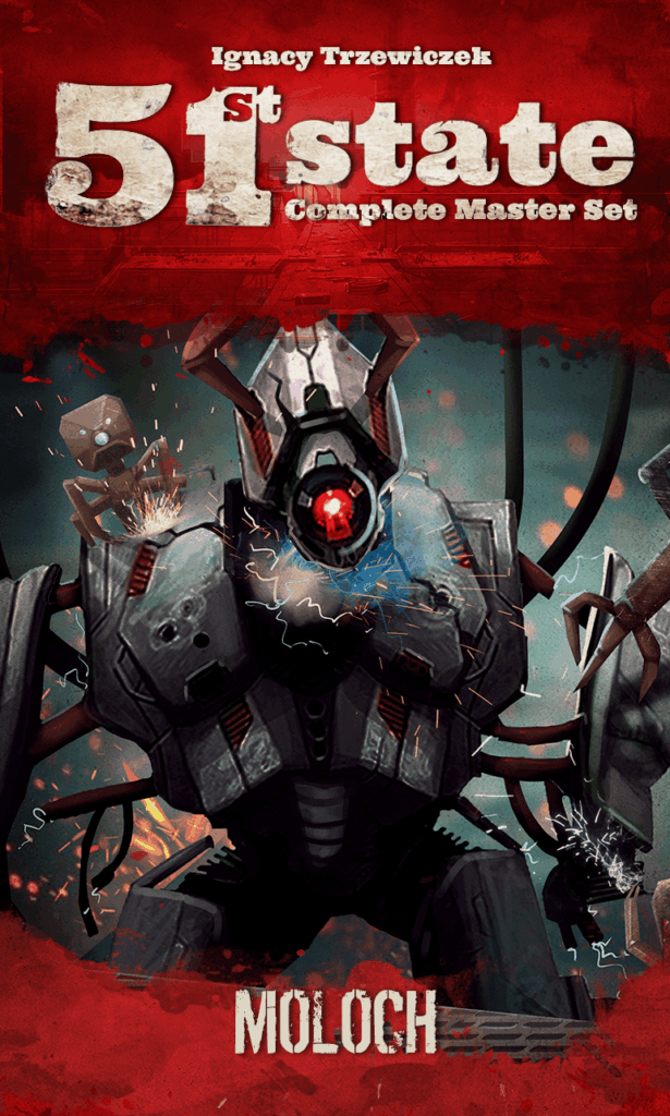 51st State: Master Set – Moloch board game cover