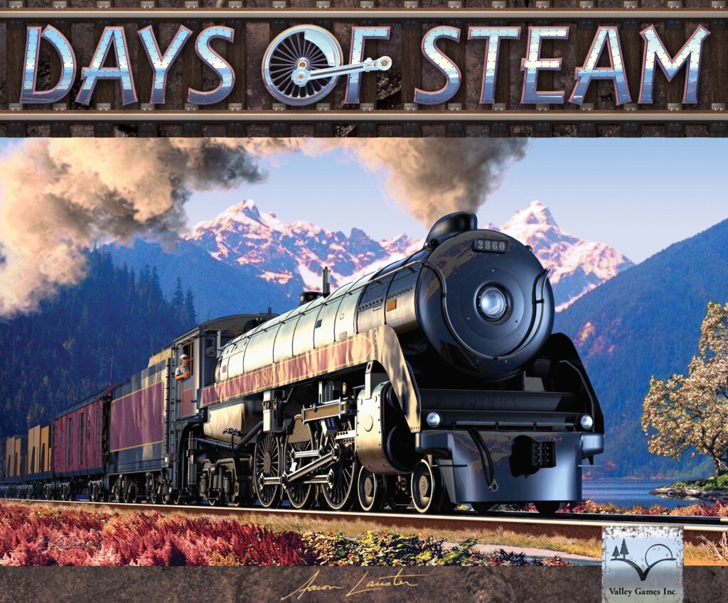 Days of Steam board game cover