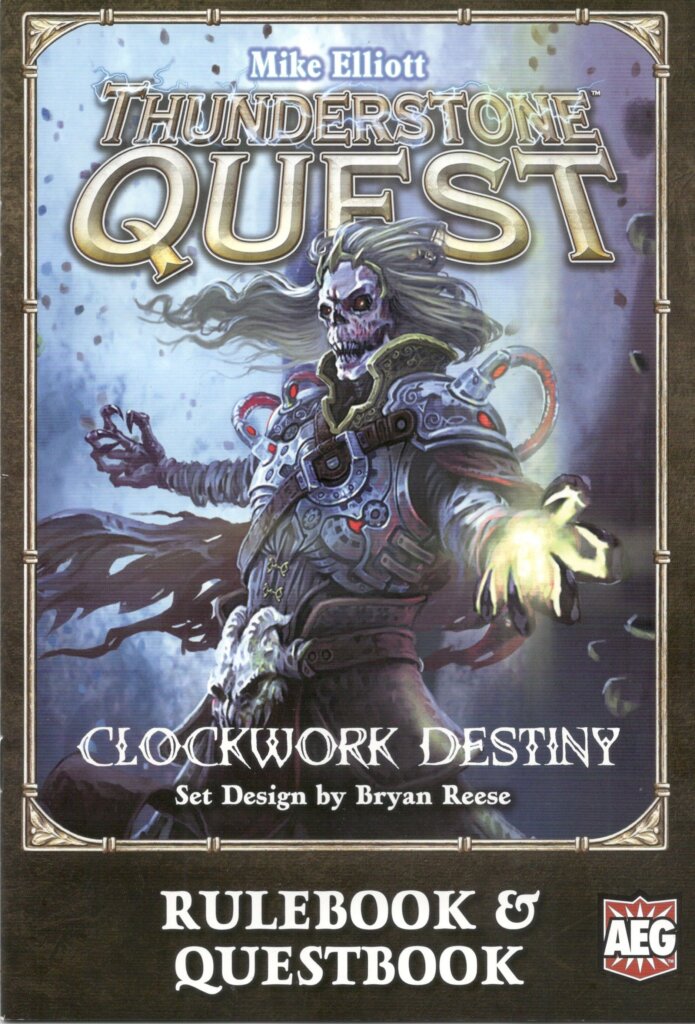 Thunderstone Quest: Clockwork Destiny board game cover