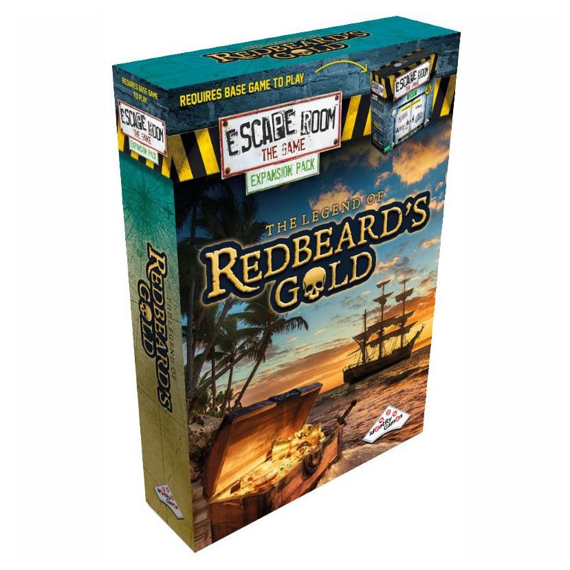 Escape Room: The Game – The Legend of Redbeard’s Gold board game cover