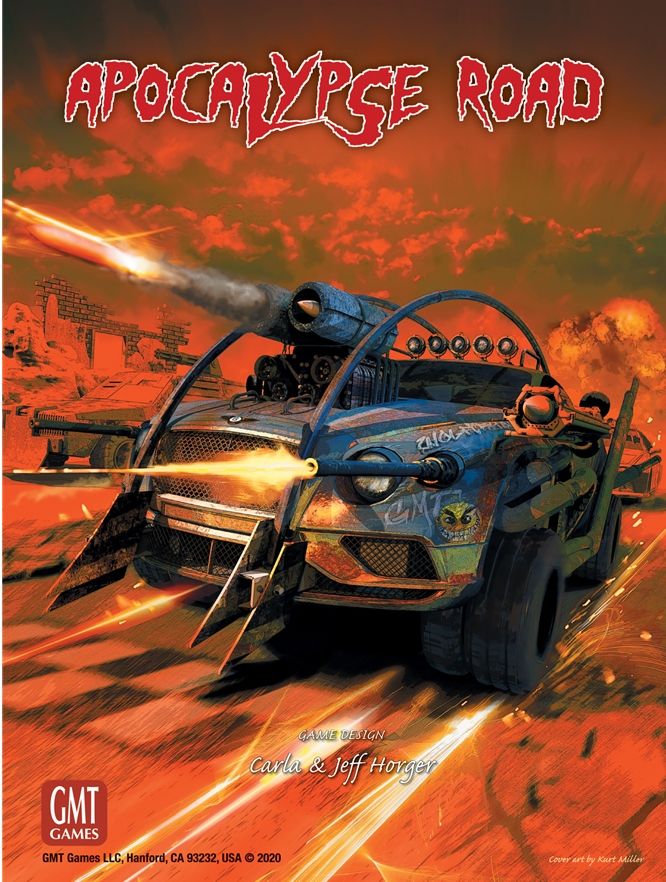Apocalypse Road board game cover