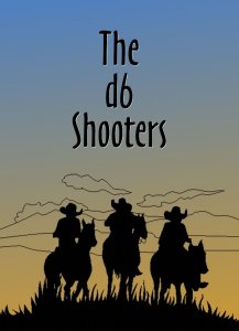 The d6 Shooters board game cover