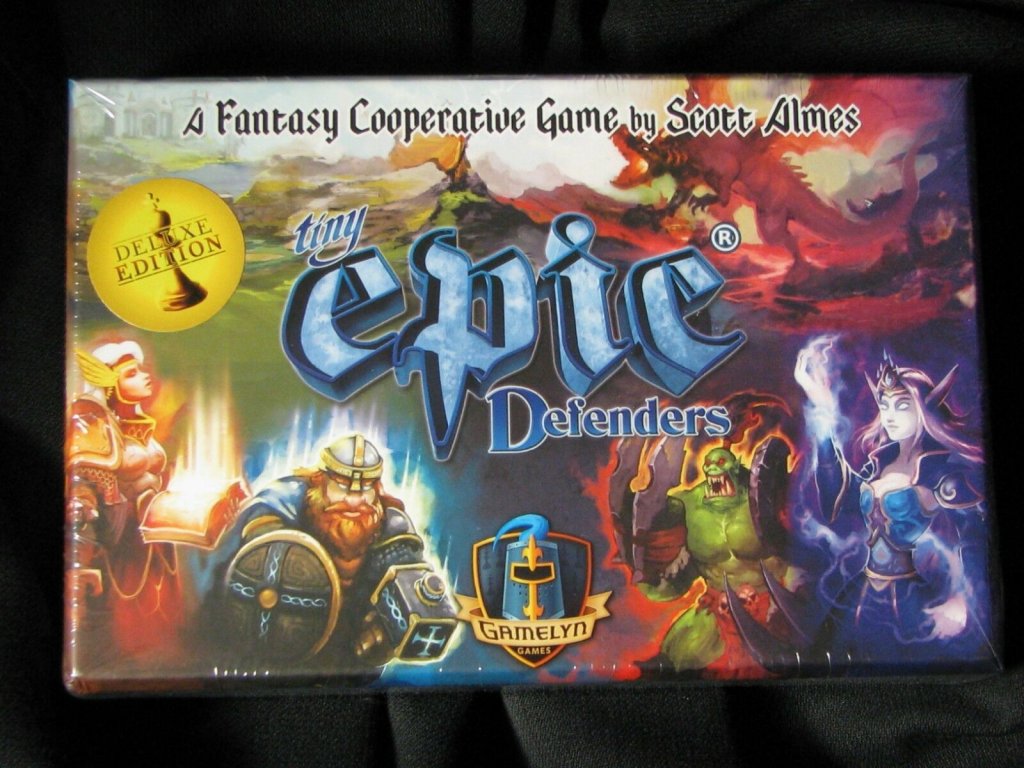 Tiny Epic Defenders (Second Edition): Deluxe Edition board game cover