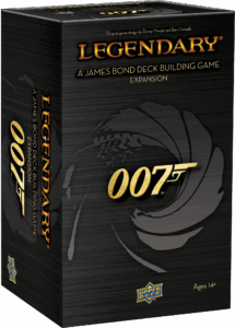 Legendary: A James Bond Deck Building Game Expansion board game cover