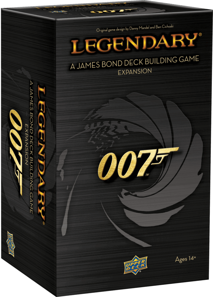 Legendary: A James Bond Deck Building Game Expansion board game cover