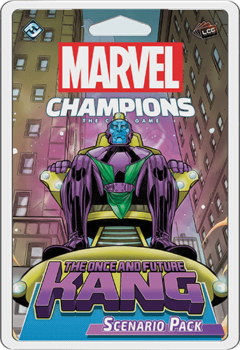 Marvel Champions: The Card Game – The Once and Future Kang Scenario Pack board game cover