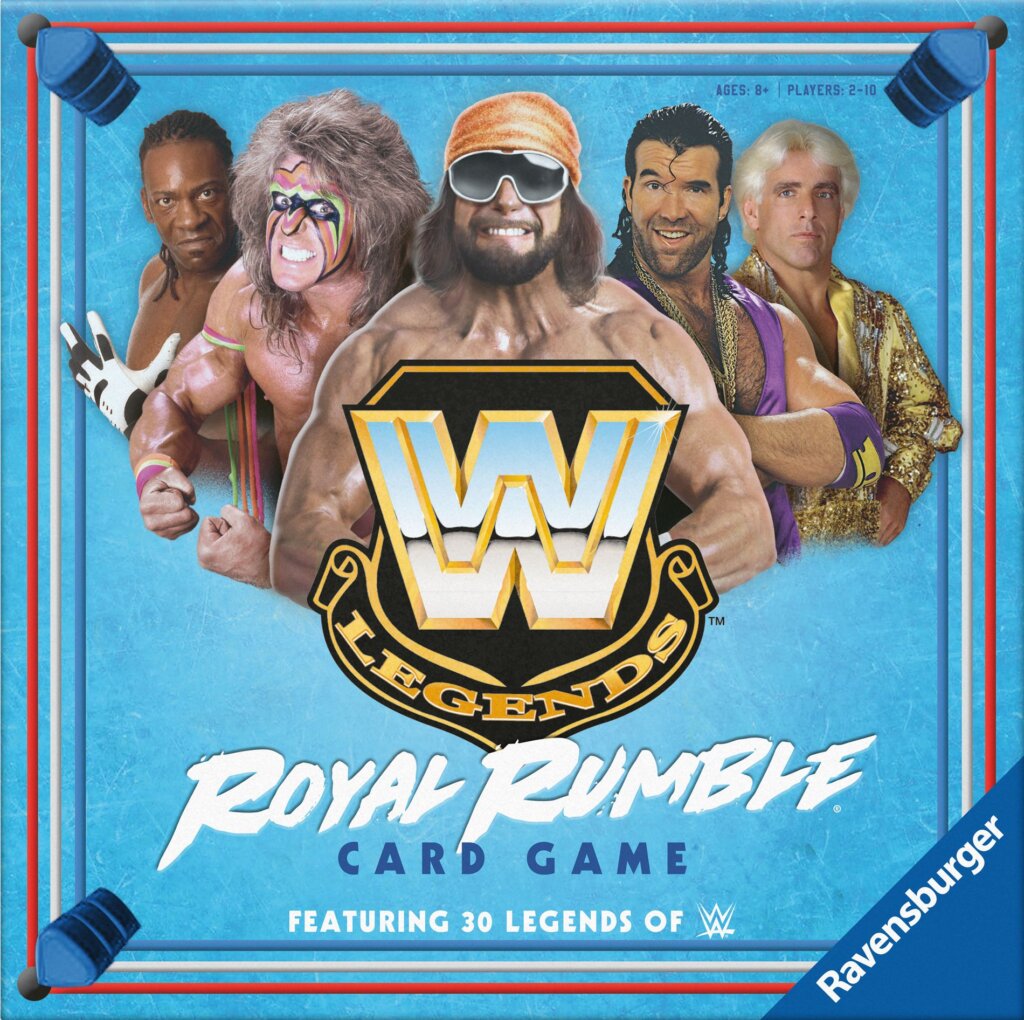 WWE Legends Royal Rumble Card Game board game cover