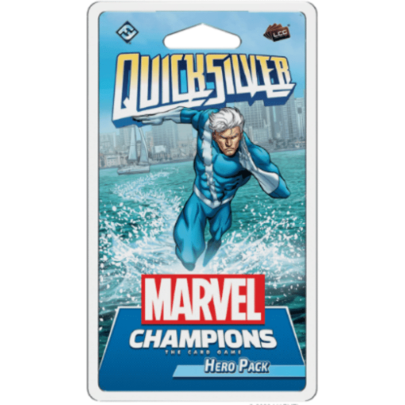 Marvel Champions: The Card Game – Quicksilver Hero Pack board game cover