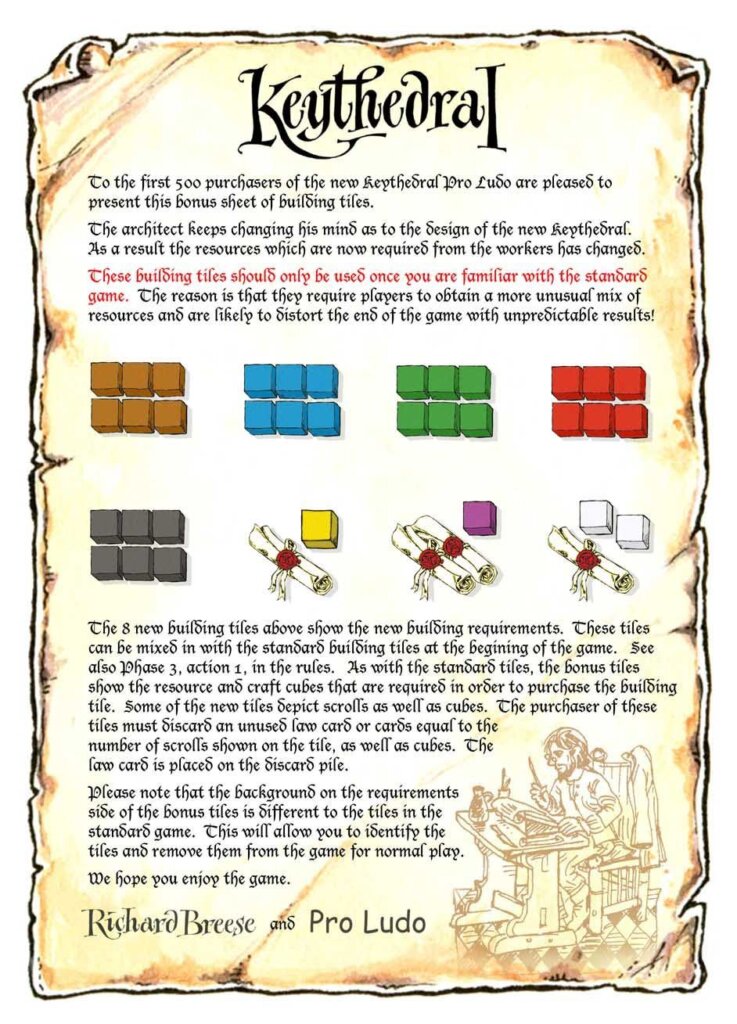 Keythedral: Expansion board game cover