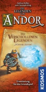Die Legenden von Andor: Die verschollenen Legenden “Düstere Zeiten” board game cover