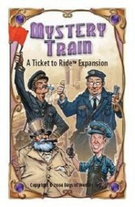 Ticket to Ride: Mystery Train Expansion board game cover