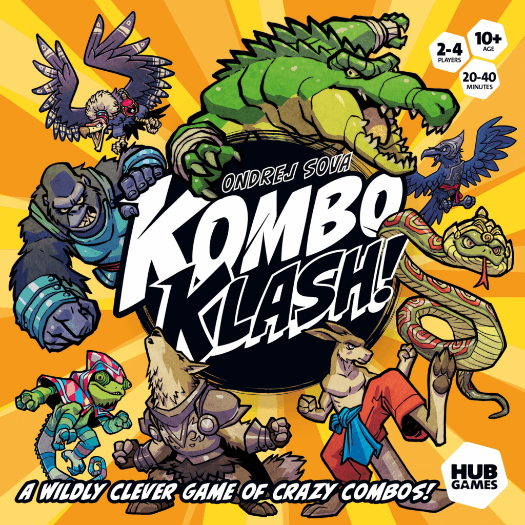 Kombo Klash! board game cover