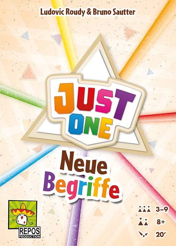 Just One: Neue Begriffe board game cover