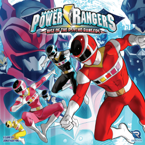 Power Rangers: Heroes of the Grid – Rise of the Psycho Rangers board game cover