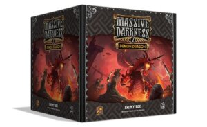 Massive Darkness 2: Enemy Box – Demon Dragon board game cover