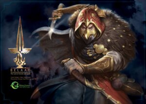 Belaad: The Land of Swords and Quills board game cover
