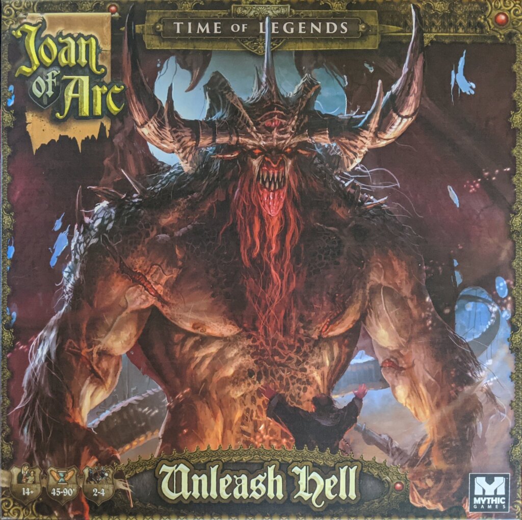 Time of Legends: Joan of Arc – Unleash Hell board game cover