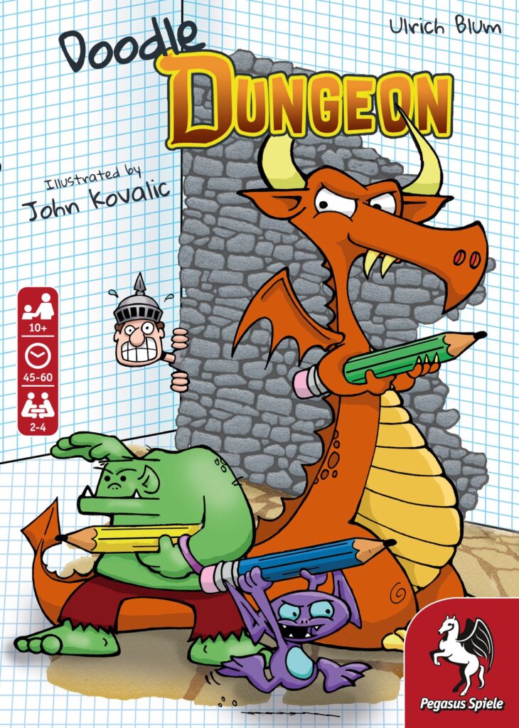 Doodle Dungeon board game cover