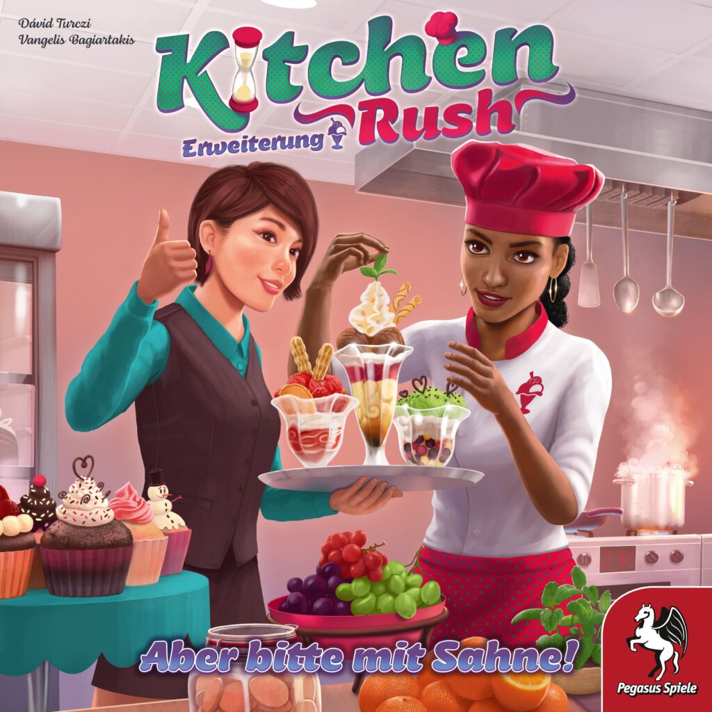 Kitchen Rush (Revised Edition): Time for Dessert! board game cover