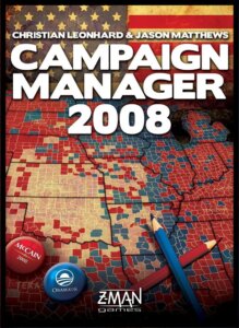Campaign Manager 2008 board game cover