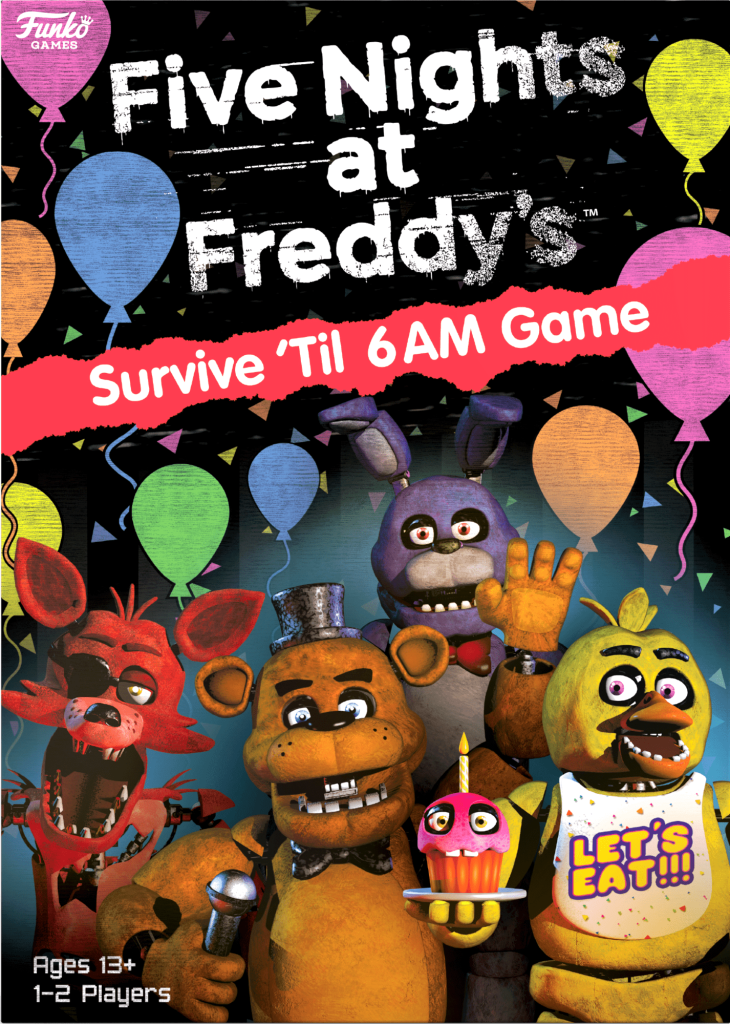 Five Nights at Freddy’s: Survive ‘Til 6AM board game cover