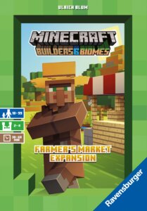 Minecraft: Builders & Biomes – Farmer’s Market Expansion board game cover