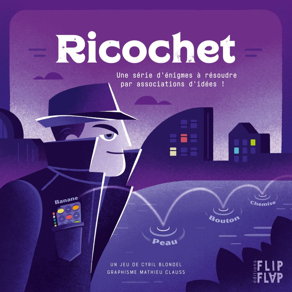 Ricochet: A la poursuite du Comte courant board game cover
