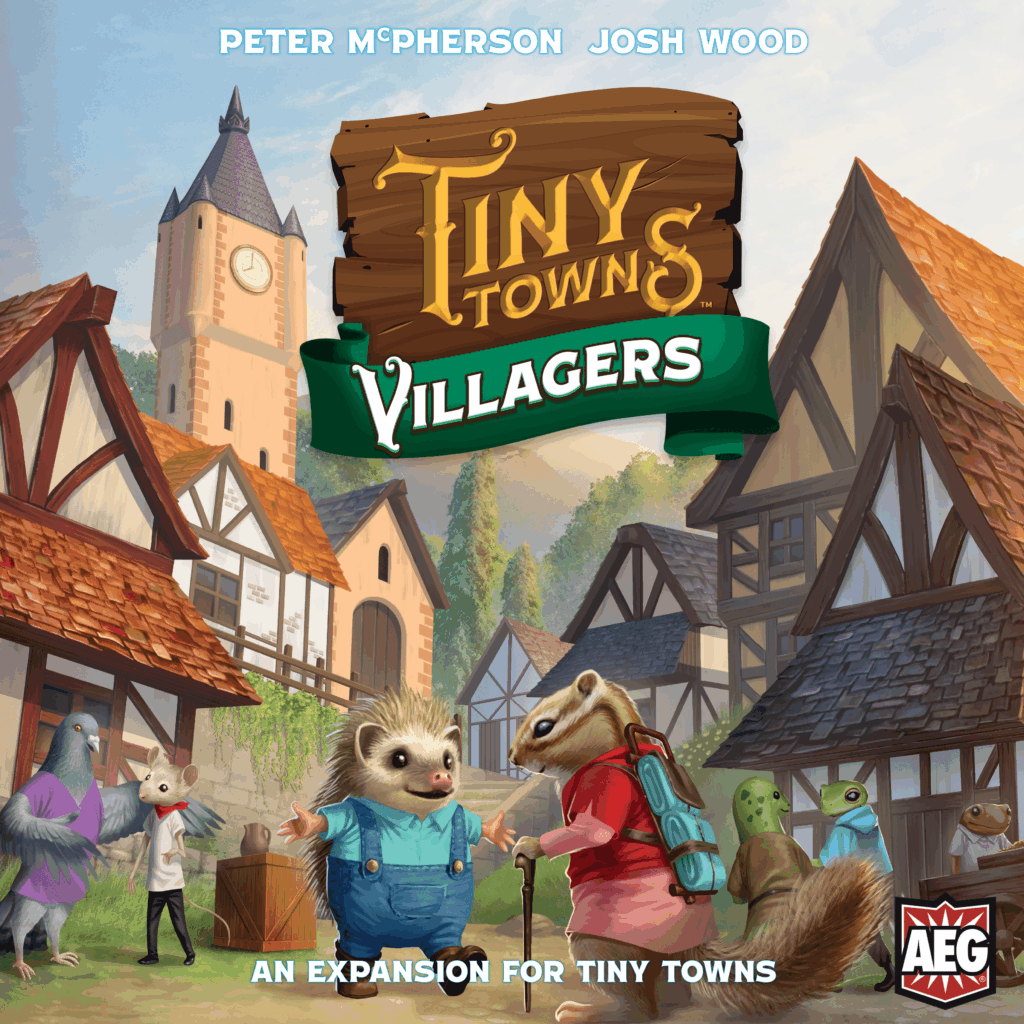 Tiny Towns: Villagers board game cover