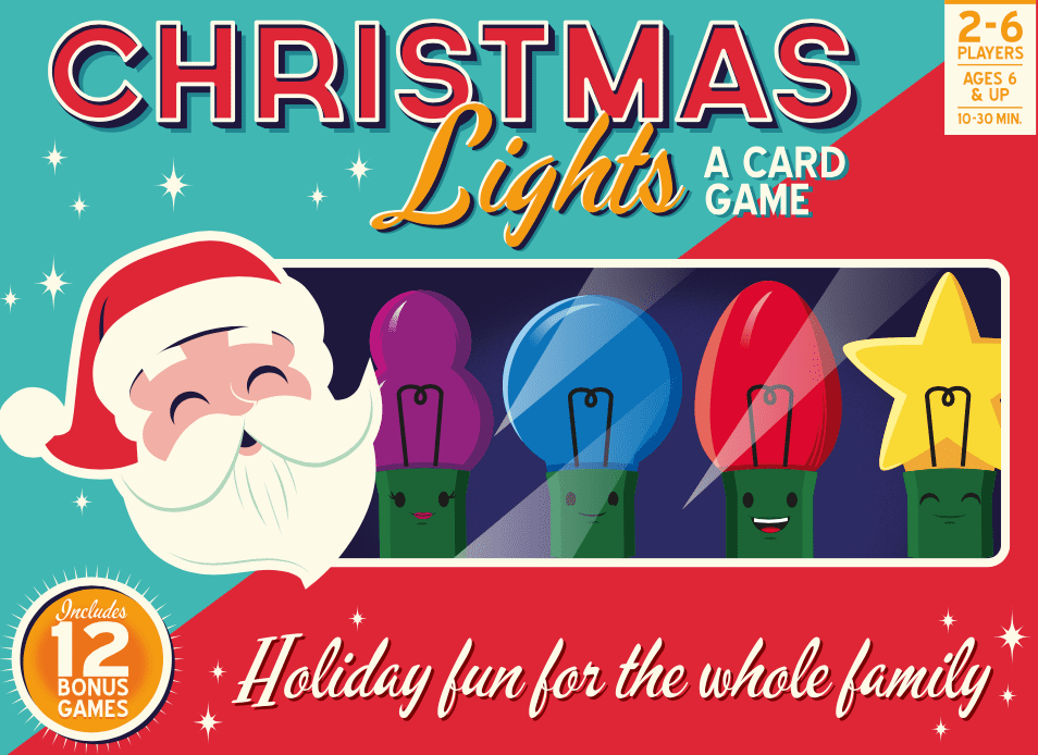Christmas Lights: A Card Game board game cover