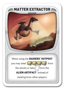 Alien Frontiers: Matter Extractor board game cover
