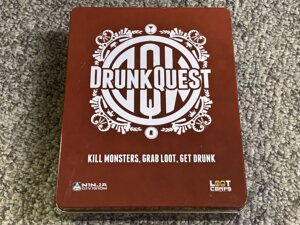 DrunkQuest board game cover