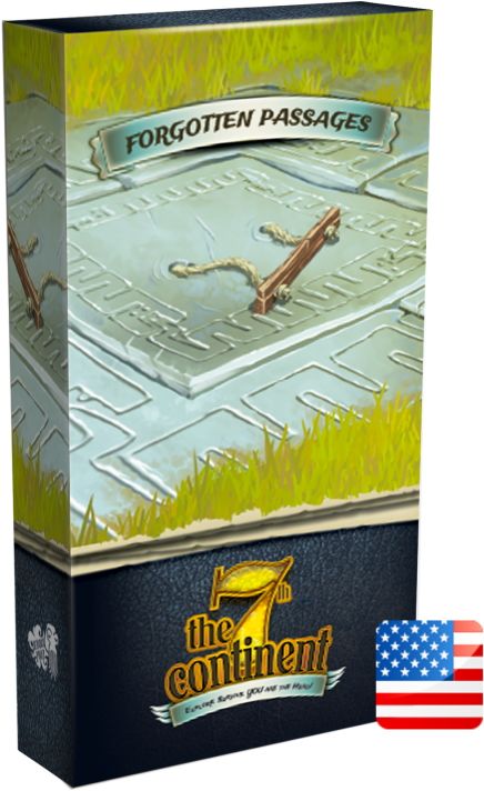 The 7th Continent: Forgotten Passages board game cover