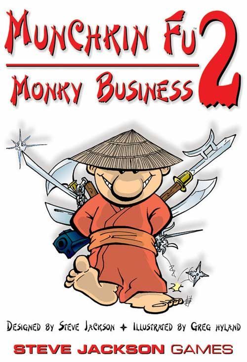 Munchkin Fu 2: Monky Business board game cover