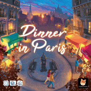 Dinner in Paris board game cover
