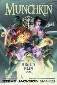 Munchkin: Critical Role board game cover