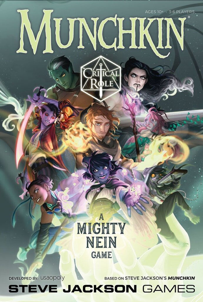 Munchkin: Critical Role board game cover